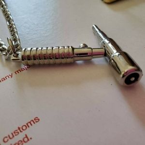 Tig pendant with chain